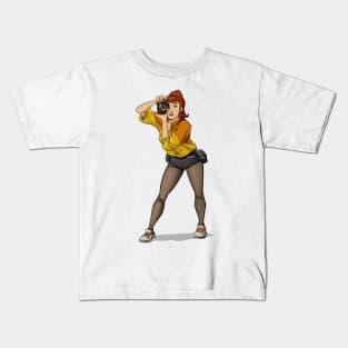 TMNT April O'Neil Kids T-Shirt